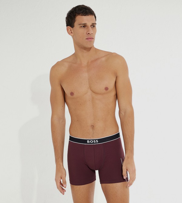 BOSS BOSS - Red Trunks & Briefs