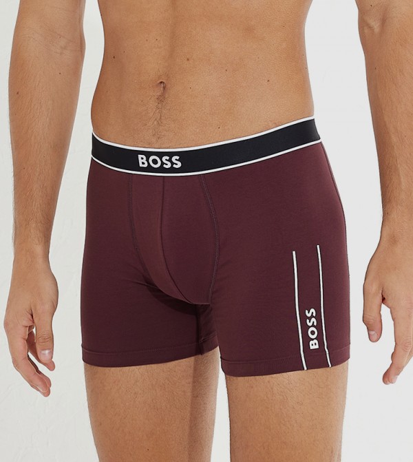 BOSS BOSS - Red Trunks & Briefs