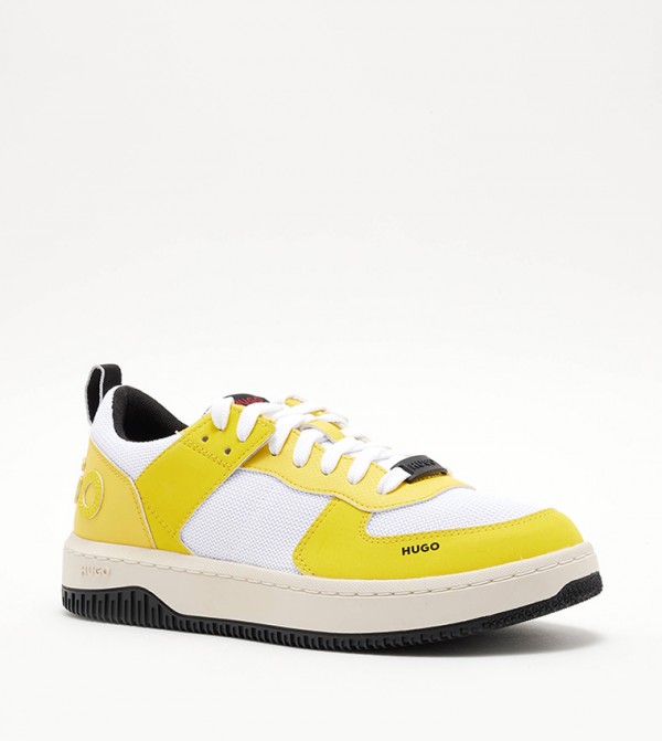 HUGO Hugo - Yellow Low Top