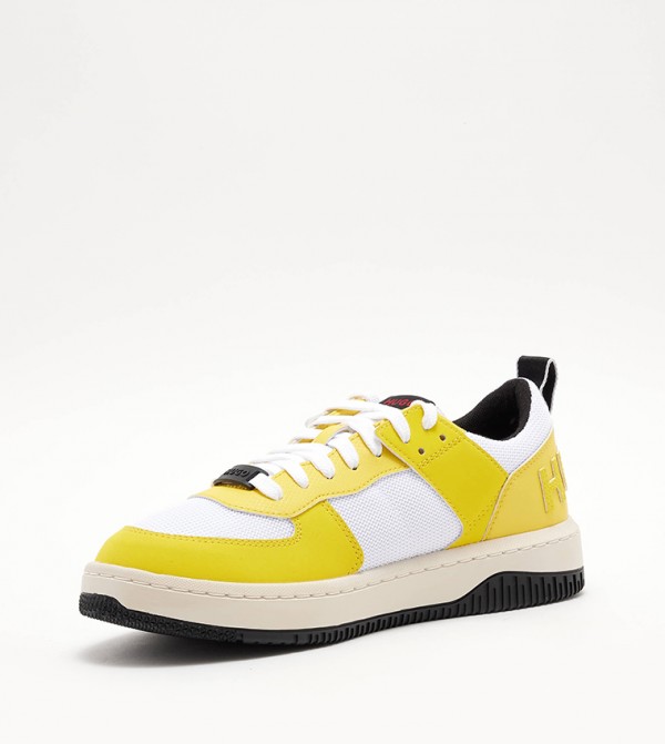 HUGO Hugo - Yellow Low Top