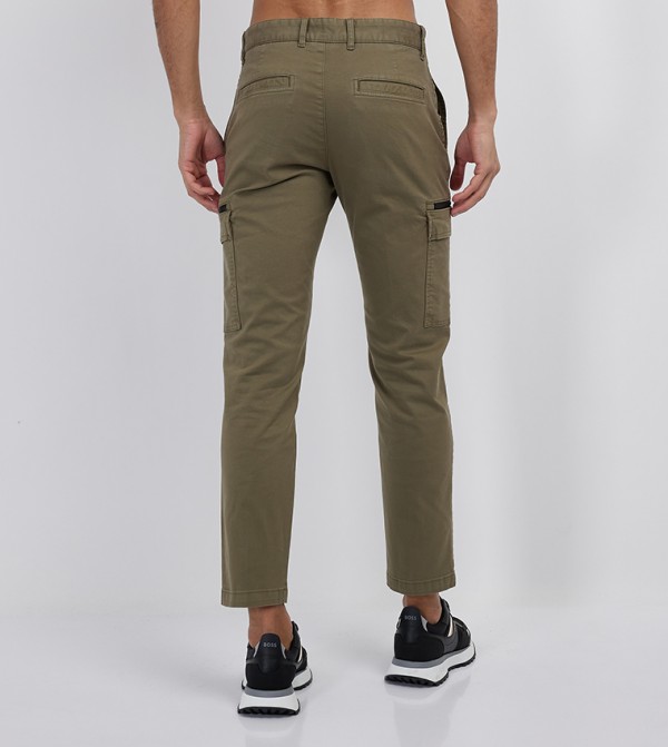 HUGO HUGO - Green Casual Pants