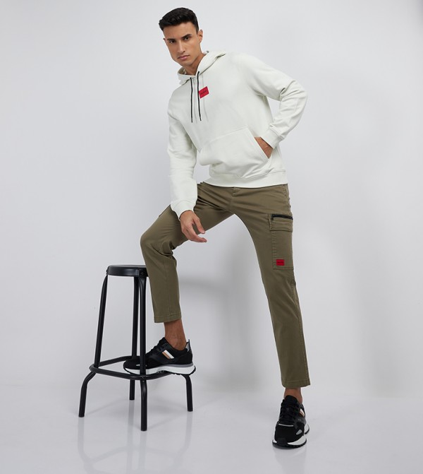 HUGO HUGO - Green Casual Pants