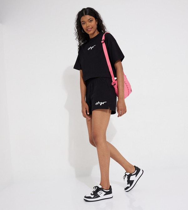 HUGO  - Black Casual Shorts