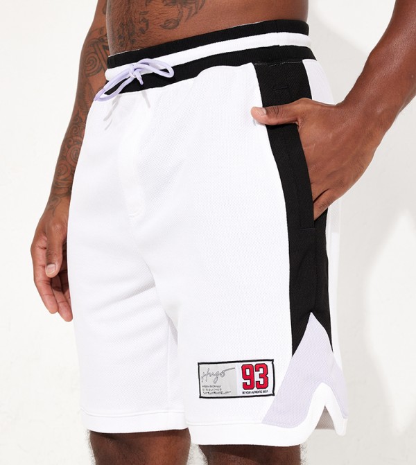 HUGO Hugo - White Casual Shorts