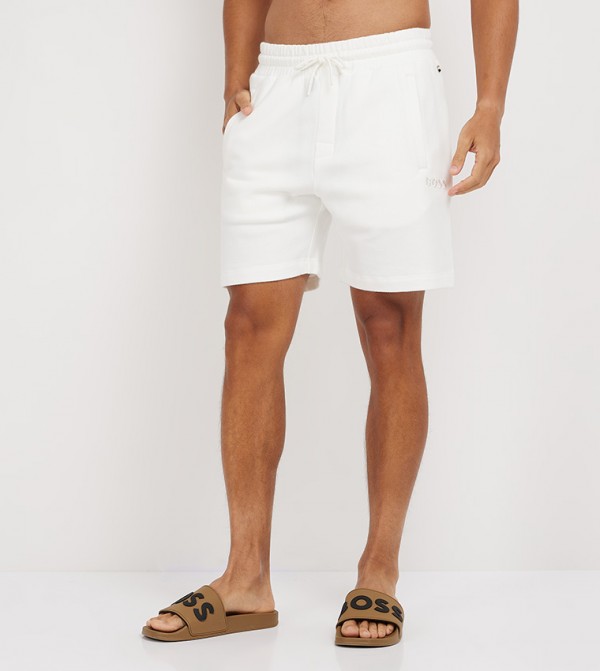BOSS BOSS - White Casual Shorts