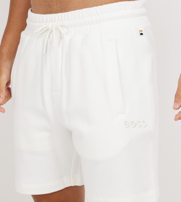 BOSS BOSS - White Casual Shorts