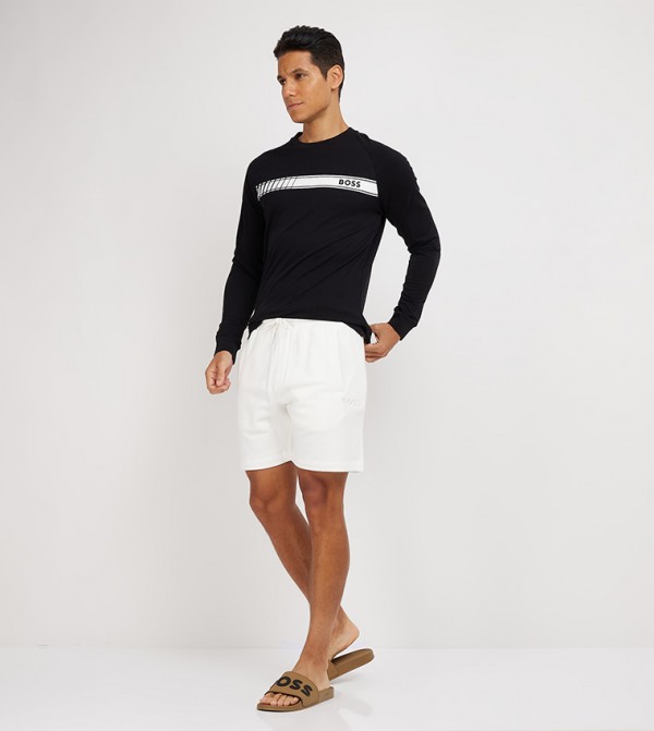 BOSS BOSS - White Casual Shorts