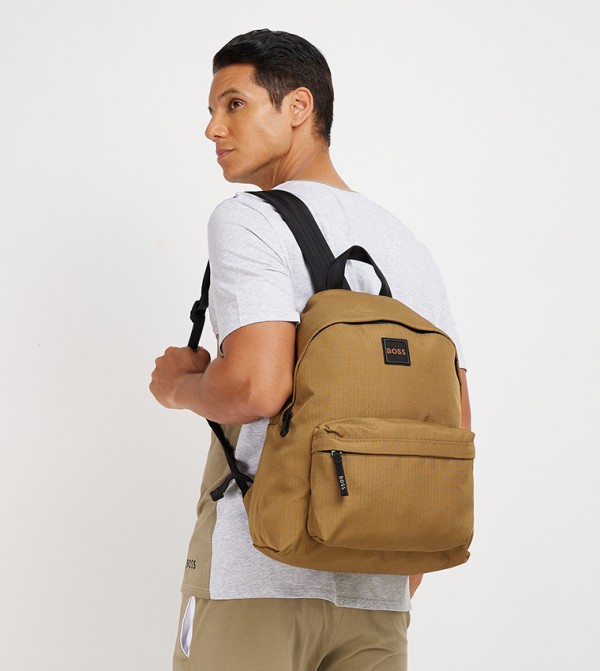 BOSS BOSS - Beige Backpacks