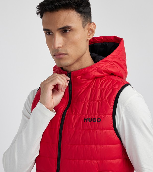 HUGO Hugo - Pink Puffer Jackets