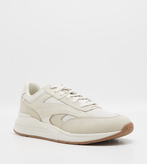 BOSS BOSS - Beige Running Shoes