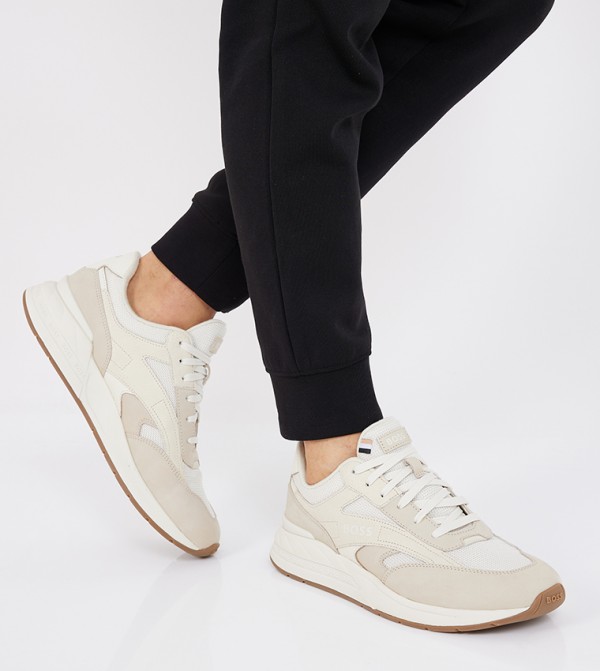 BOSS BOSS - Beige Running Shoes