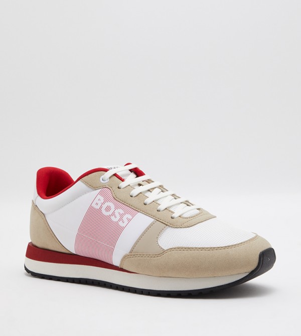 BOSS BOSS - Beige Running Shoes