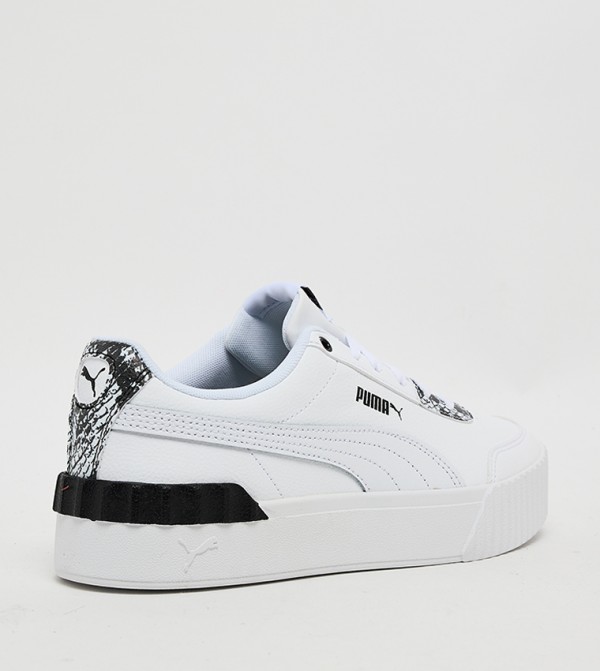 بوما بوما - أبيض  أحذية برقبة منخفضة 