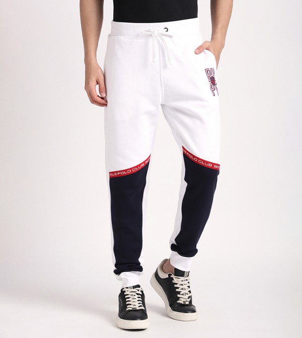 Beverly Hills Polo Club Beverly Hills Polo Club - White Joggers