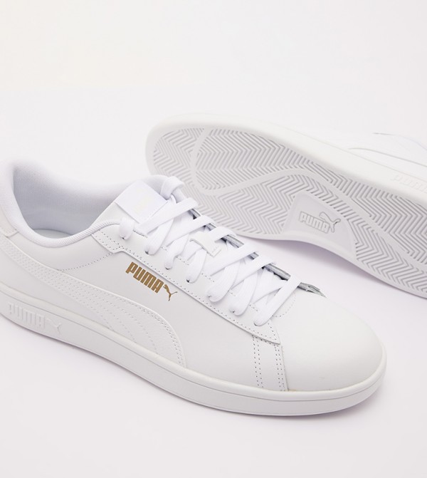 بوما بوما - أبيض أحذية برقبة منخفضة 