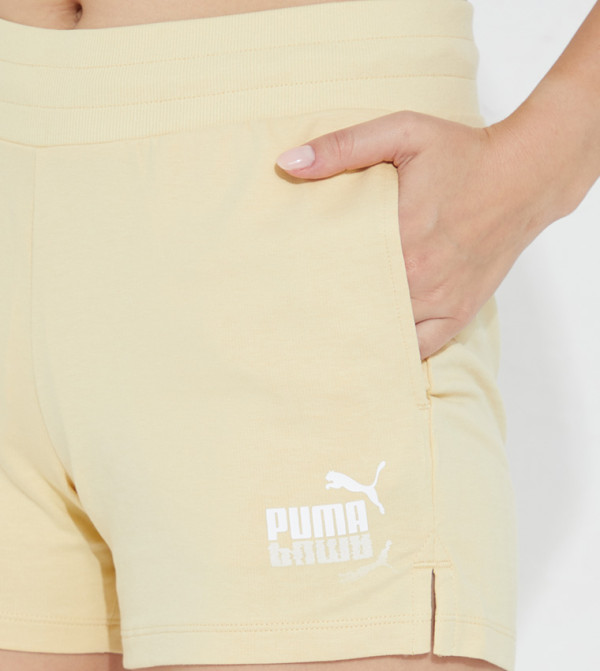 Puma Puma - Yellow Active Shorts