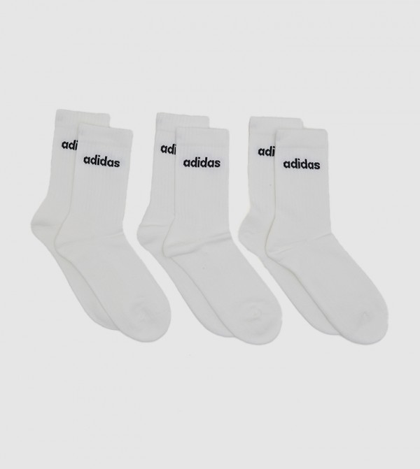 اديداس  - أبيض Casual Socks