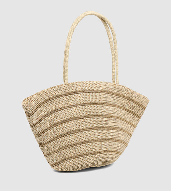 Hailys  - Beige Tote Bags