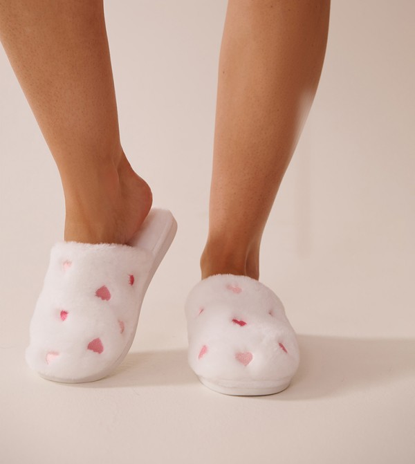 لافي ان روز لافي ان روز - أبيض Bedroom Slippers