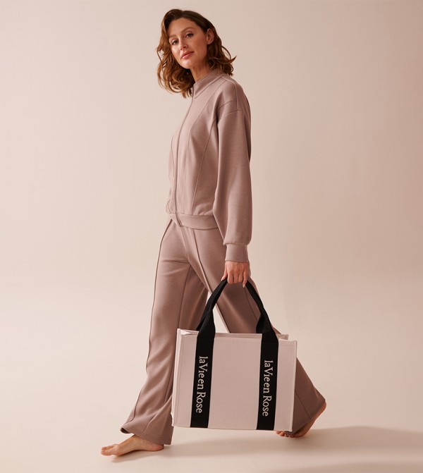 La Vie en Rose La Vie en Rose - Beige Tote Bags