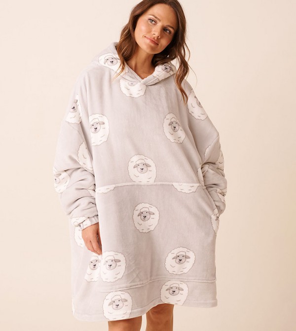 لافي ان روز  ملابس نوم - رمادي ملابس بيتية