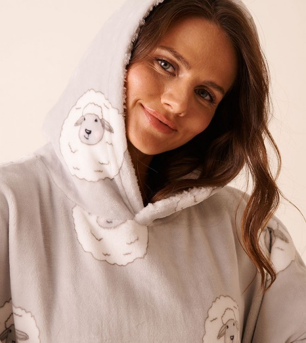 لافي ان روز  ملابس نوم - رمادي ملابس بيتية