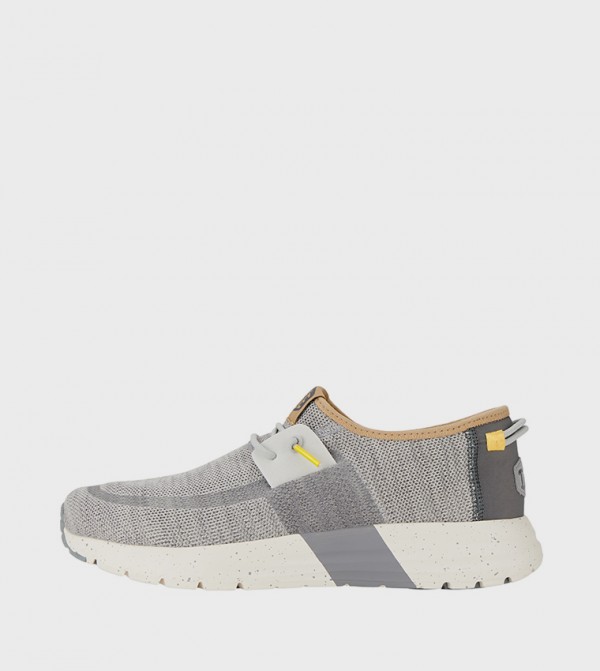 HEY DUDE  - Grey Low Top