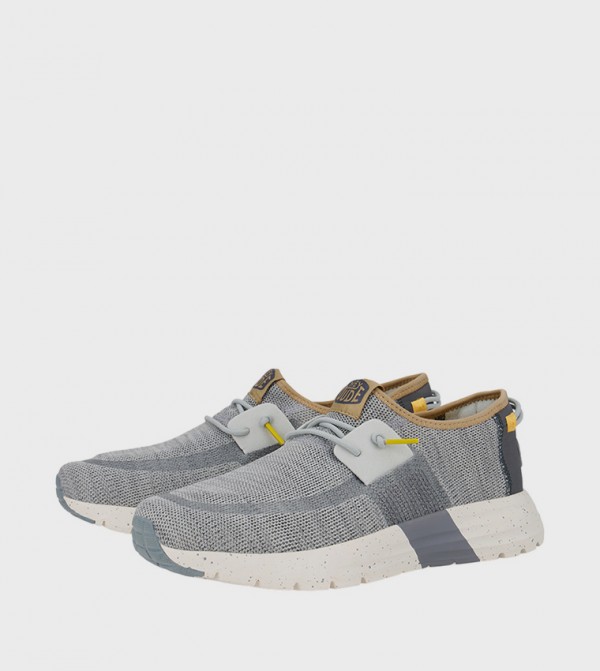 HEY DUDE  - Grey Low Top