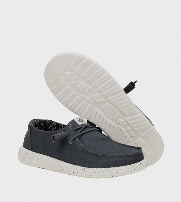 HEY DUDE HEY DUDE - Black Casual Slip-ons