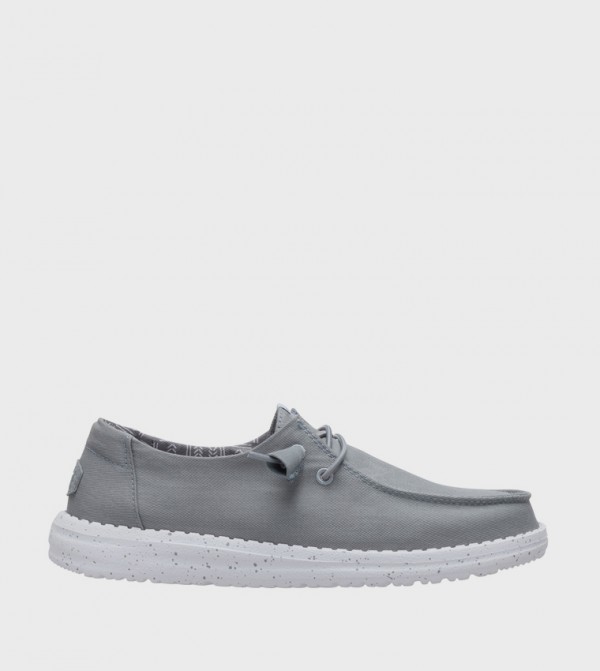 HEY DUDE HEY DUDE - Grey Casual Slip-ons