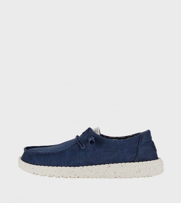 HEY DUDE HEY DUDE - Navy Casual Slip-ons