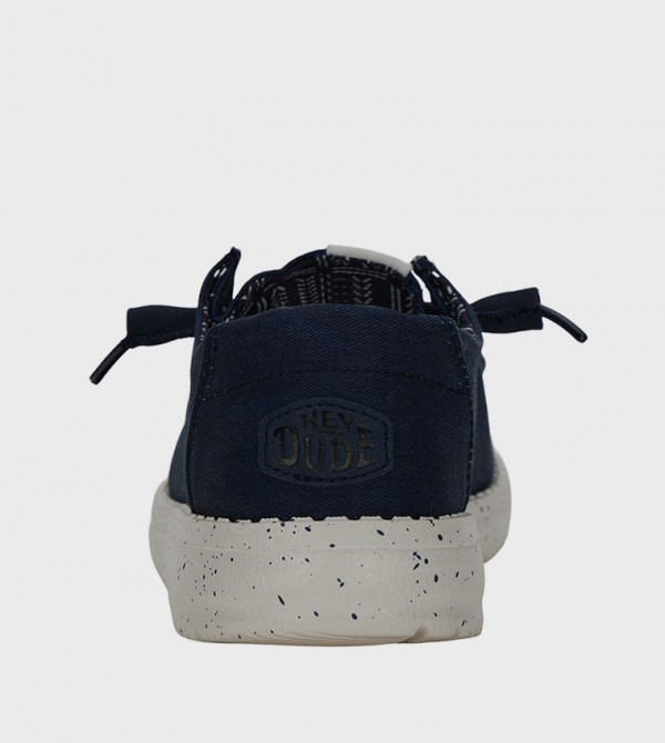 HEY DUDE HEY DUDE - Navy Casual Slip-ons
