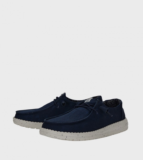 HEY DUDE HEY DUDE - Navy Casual Slip-ons