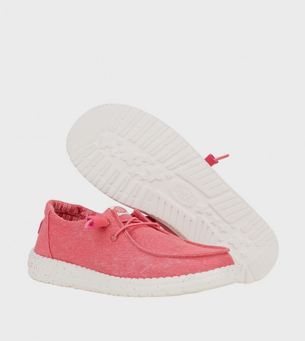 HEY DUDE HEY DUDE - Red Casual Slip-ons