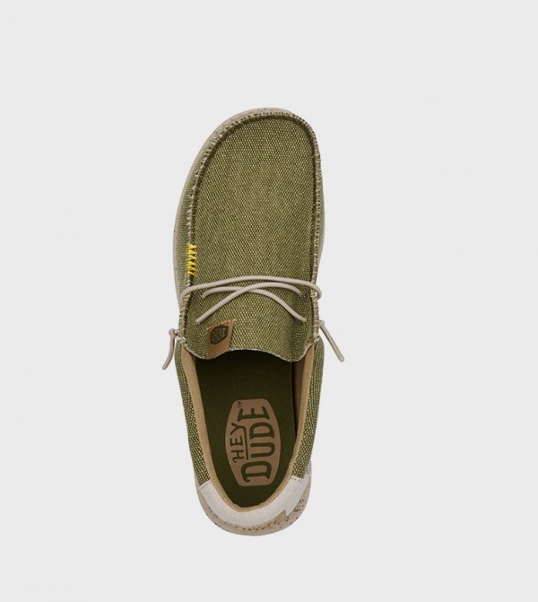 هاي دود هاي دود - أخضر Casual Slip-ons