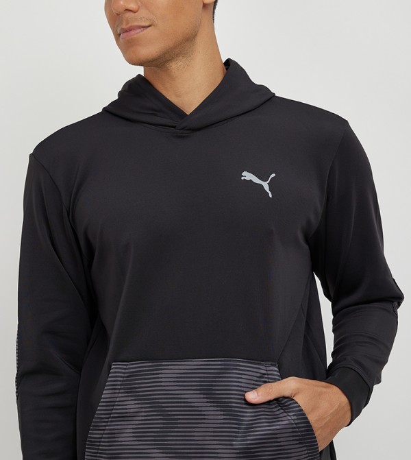 Puma Puma - Black Hoodies & Sweatshirt