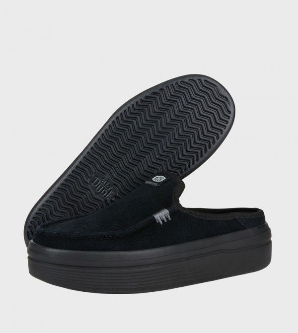 HEY DUDE HEY DUDE - Black Casual Slip-ons