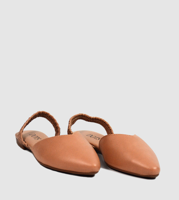 Dots Dots - Cream Mules