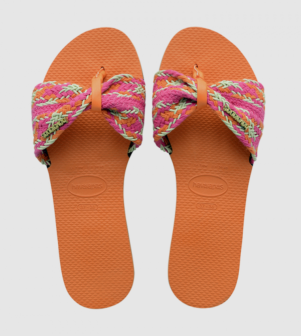 Havaianas HAVAIANAS - Orange Flat Sandals