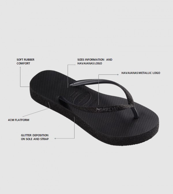 Havaianas HAVAIANAS - Black Flip Flop