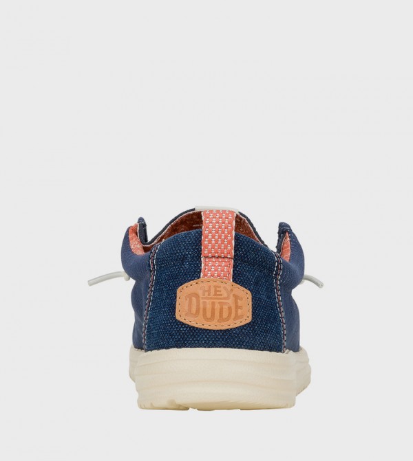 هاي دود هاي دود - أزرق Casual Slip-ons