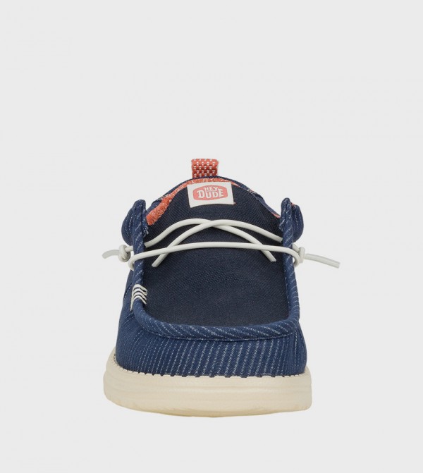 هاي دود هاي دود - أزرق Casual Slip-ons