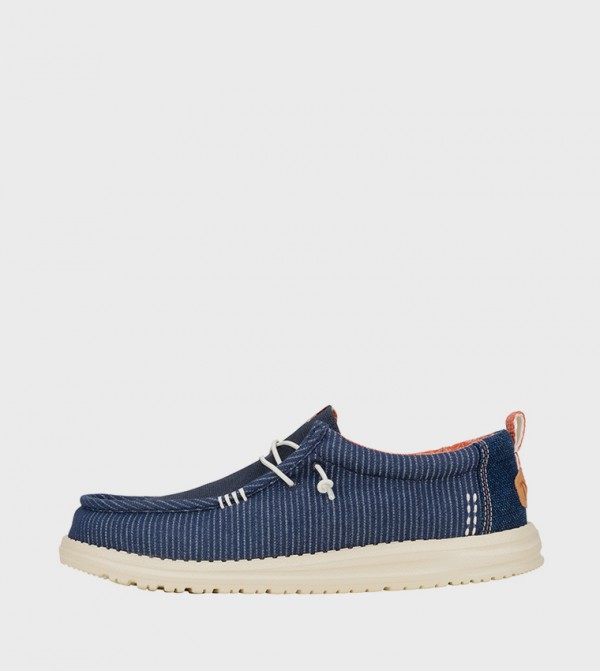 هاي دود هاي دود - أزرق Casual Slip-ons