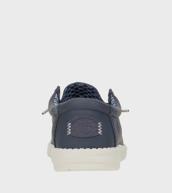 HEY DUDE HEY DUDE - Navy Casual Slip-ons