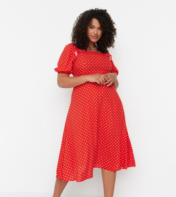 Trendyol  - Red Casual Dress