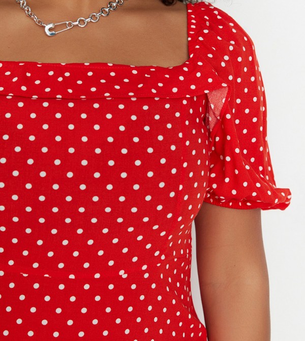Trendyol  - Red Casual Dress