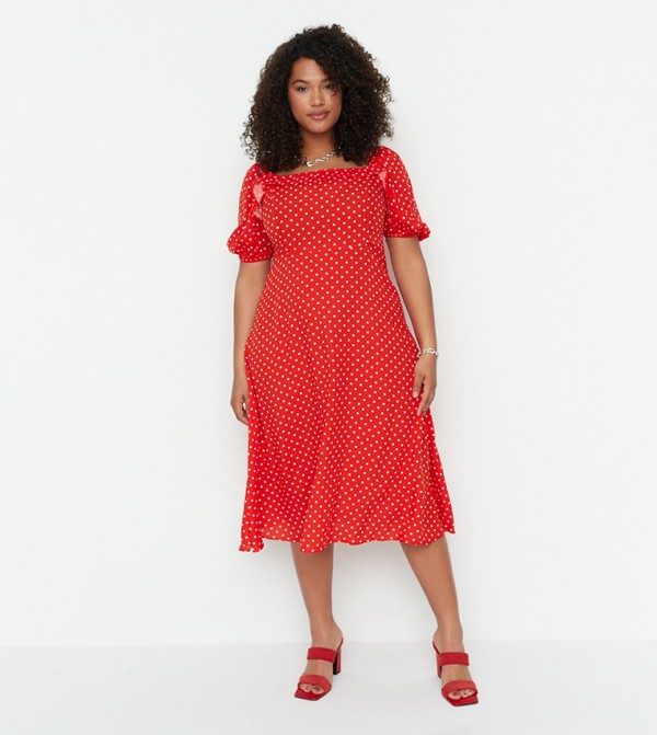Trendyol  - Red Casual Dress