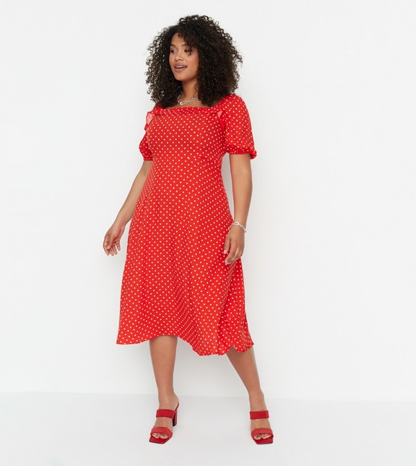 Trendyol  - Red Casual Dress