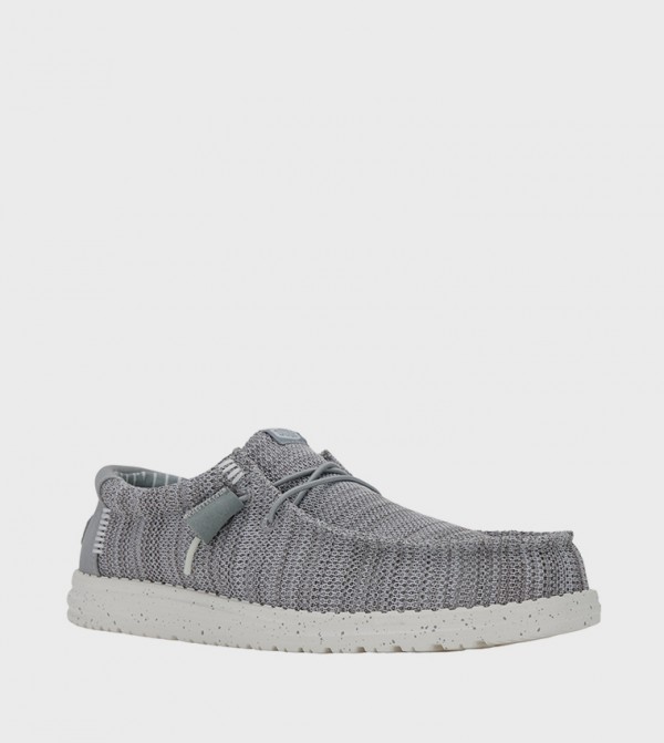 HEY DUDE  - Grey Casual Slip-ons