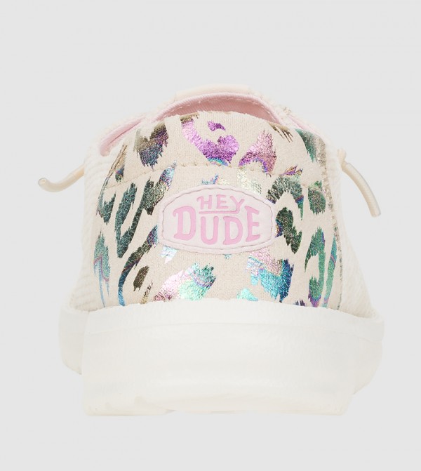 HEY DUDE HEY DUDE - Ivory Casual Slip-ons